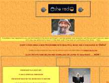 Tablet Screenshot of oshoradio.net